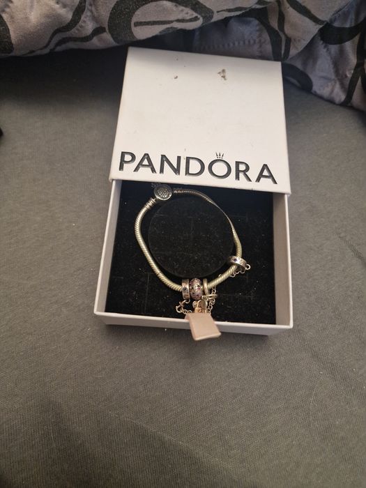 Сребърна гривна пандора