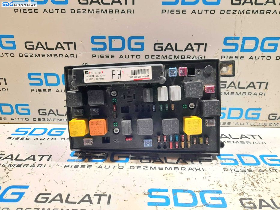 Unitate Calculator Panou Tablou Relee Sigurante Opel Zafira B 1.9 CDTI 2005 - 2011 Cod 13191131 5DK00866837 [N0148]