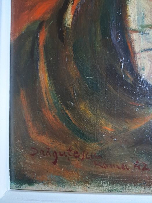 Pictură,"Poetul İon A. BUCUR",Eugen Drăguțescu(1914- 1993)