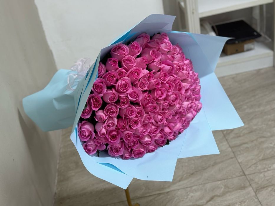 51 роза 24000тг!