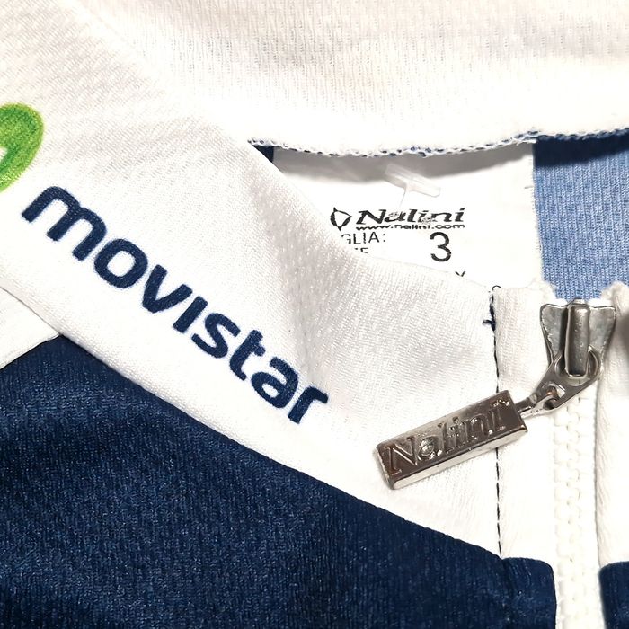 Tricou impecabil ciclism Nalini Movistar Italia