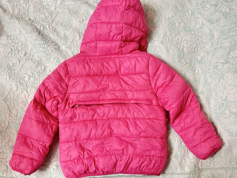 Розовая куртка на девочку Mothercare