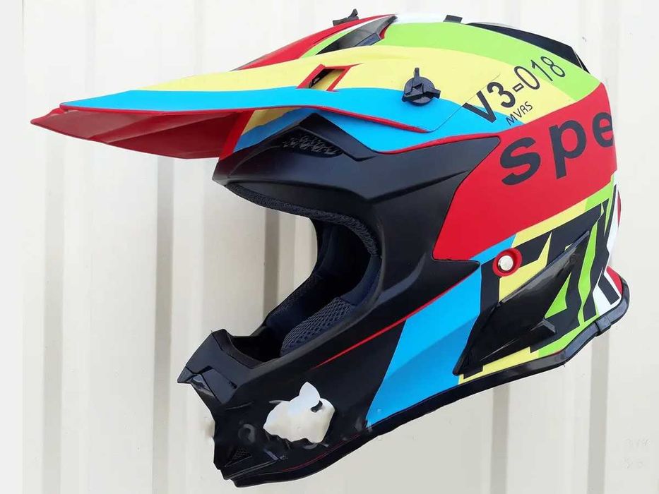 Каска мотокрос спускане колело мотор екстремно ATVOneal Fox Racing100%