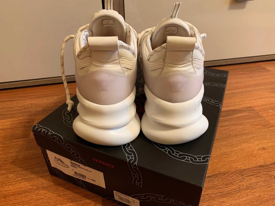 Sneakers VERSACE Chain Reaction Bianco_Full White_Marime 43_ORIGINALI