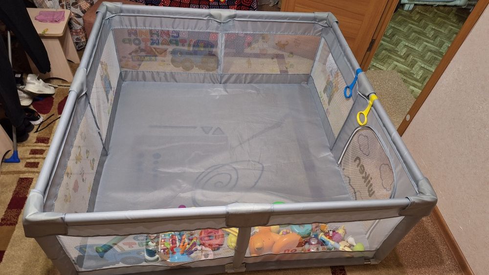 Продам детский манеж, коврик, шезлонг
