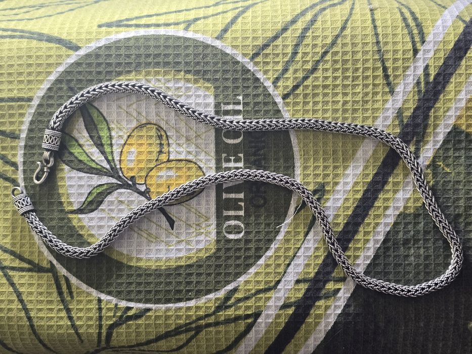 Цепочка серебряная/kumush.