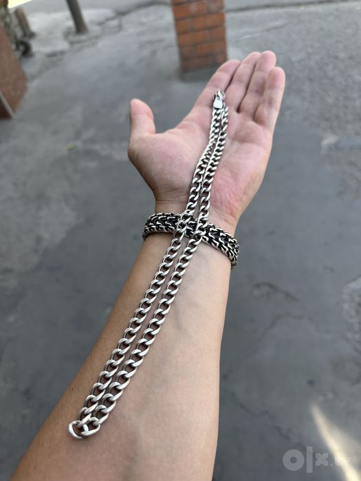 Серебряная цепочка 925 пробы