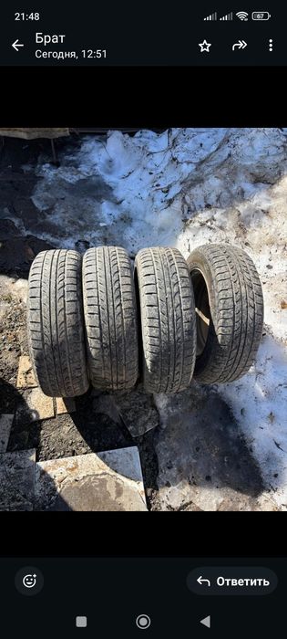 Летним шины 185*65 r14