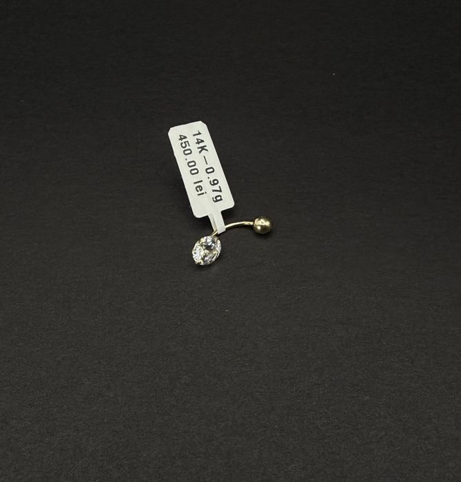 Bijuteria Royal pierce aur 14k 0.97 gr