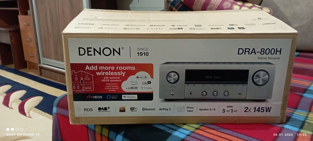 Аудио/видео ресивер Denon  DRA 800 H