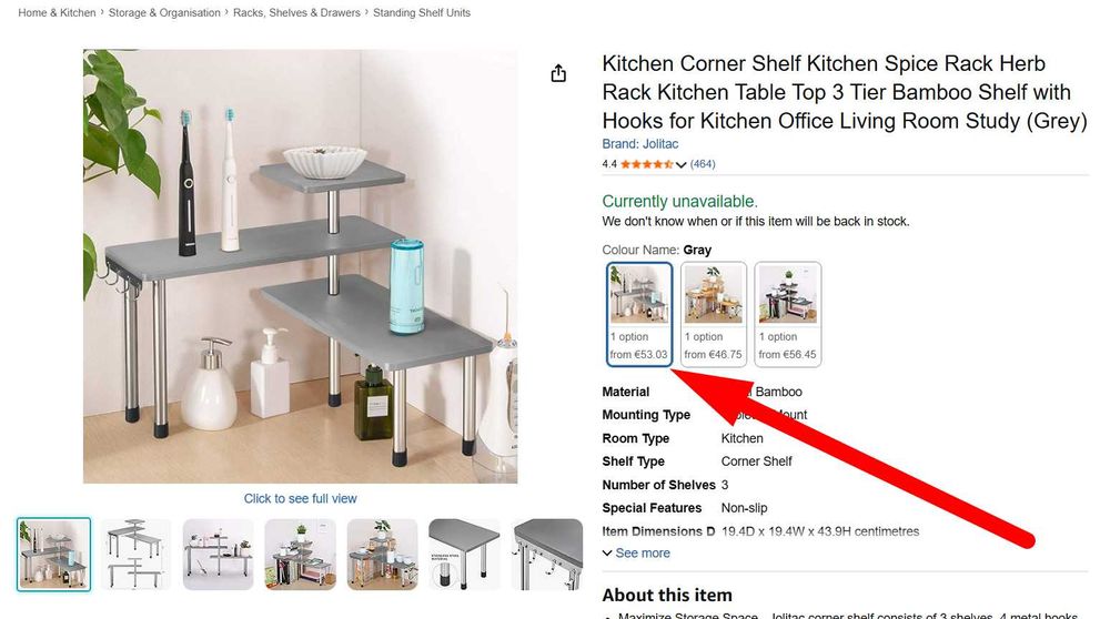 Raft de Colt 3 Niveluri, NOU