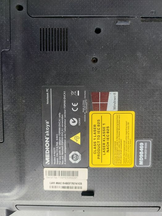 Laptop Medion Akoya 17"