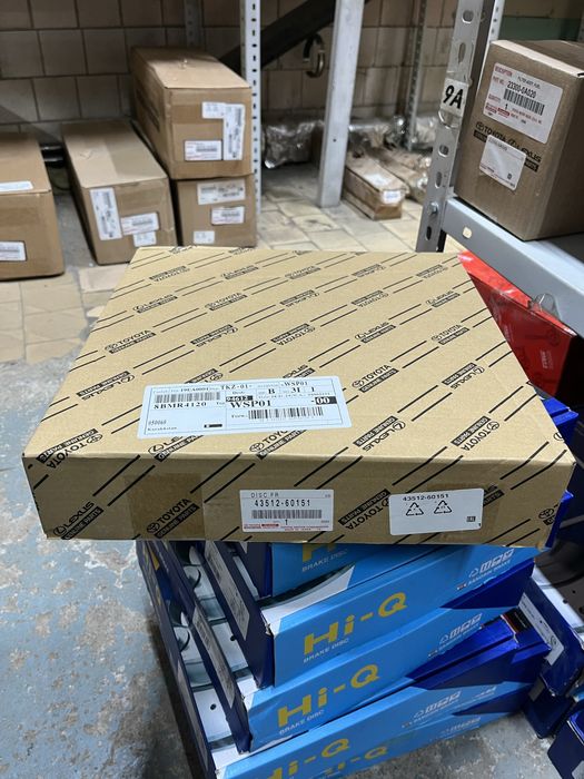 Диск тормозной на Прадо Prado 120 4Runner 185