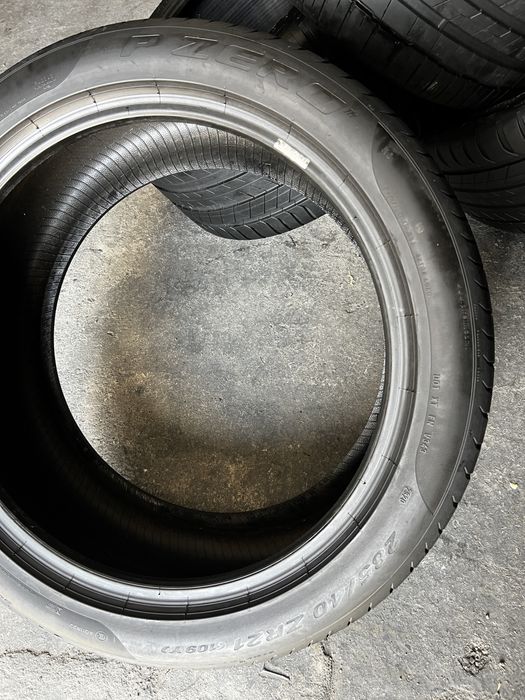 4 anvelope vara 315/35/21 + 285/40/21 , Pirelli , 5.5-6.4 mm , Porsche Cayenne !