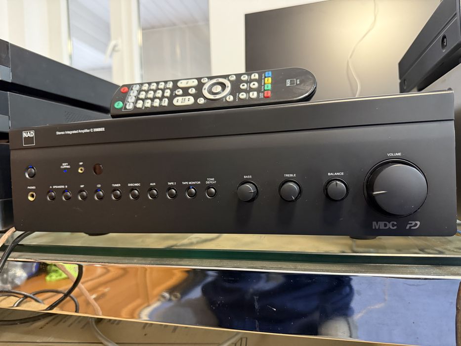 Amplificator NAD C356BEE,120W/4/80W RMS/8,Telecomanda,Optical In,USB
