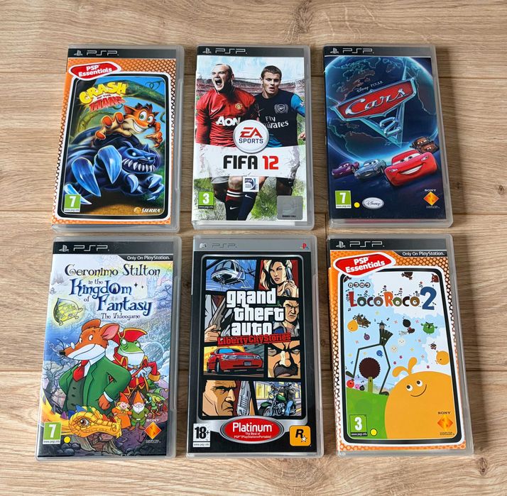 PSP Оригинални игри Playstation Portable ПлейСтейшън игри по 15 €