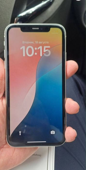 Iphone 11, белый, состояние норм