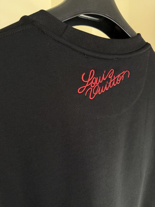 Блуза Louis Vuitton ribbon logo