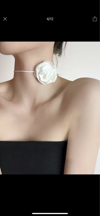 Чокер розочка