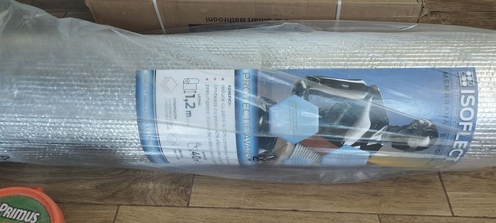 Membrana termoizolanta.