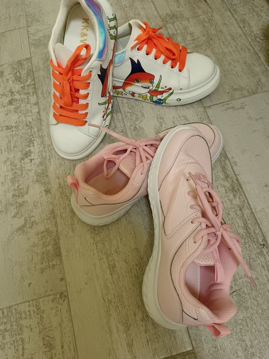 Промо!!! Дамски спортни обувки 2чифта