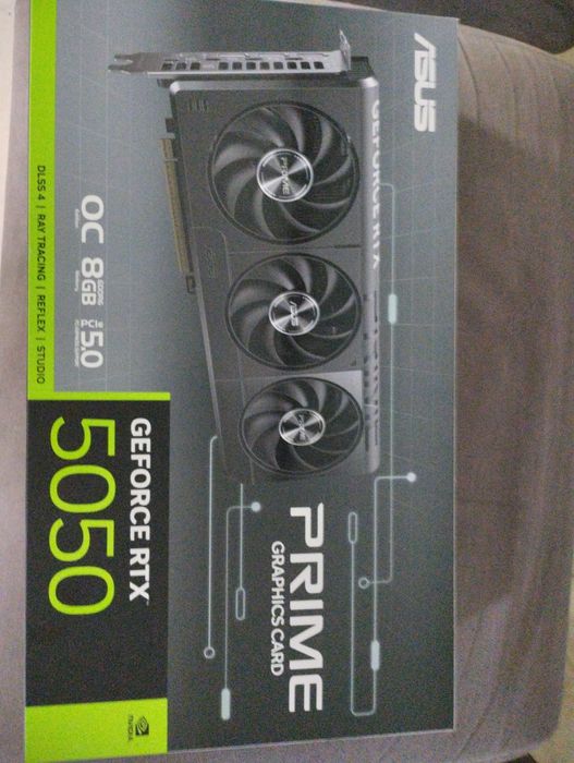 Продам видеокарту RTX 5050 Asus Prime (новая,запечатанная)