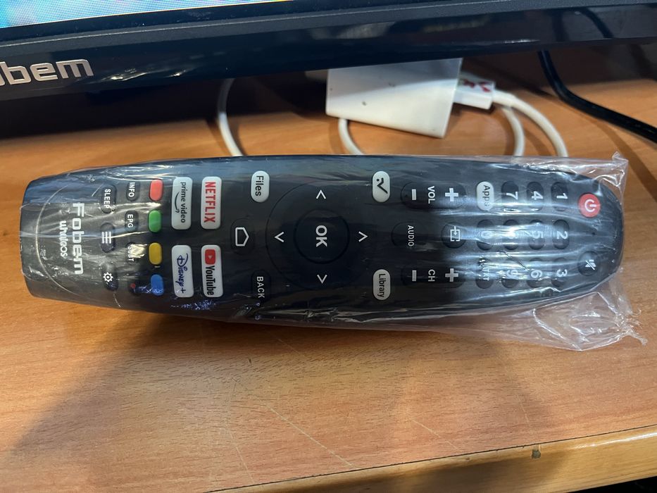 32” НОВ безрамков смарт телевизор Fobem Ml32EW300F