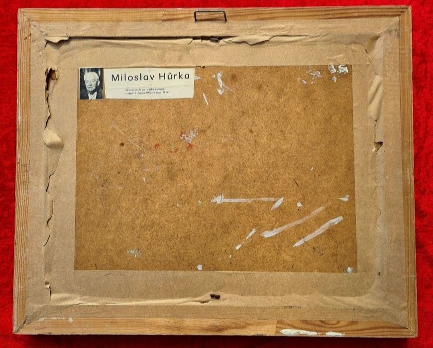 Картина на  Мiloslav Hurka 1975г.