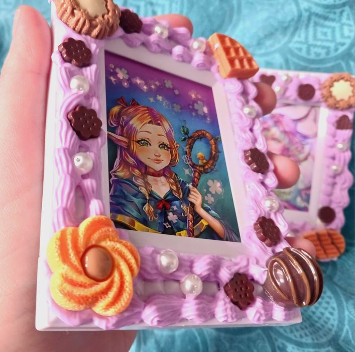 Marcille Delicious in Dungeon art si rama lucrata manual manga