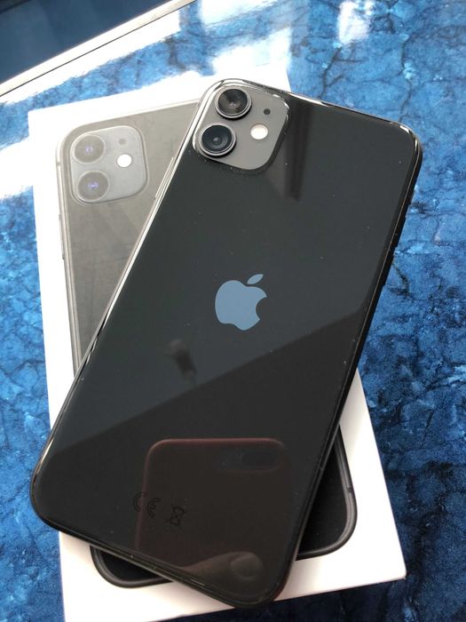 Baterie buna iPhone 11 Black 1288 GB in cutie Impecabil