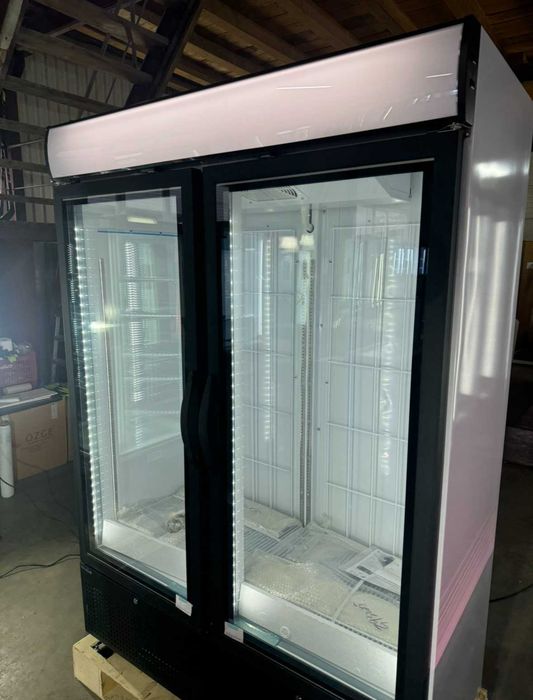 Vitrina Congelare NF500, 2 usi, 1.37m, Agregat Intern, NOU
