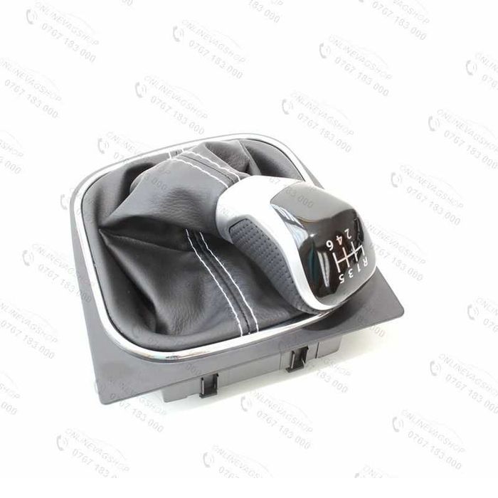Nuca schimbator viteze piele VW Golf 5, Golf 6, Jetta, Eos, Scirocco
