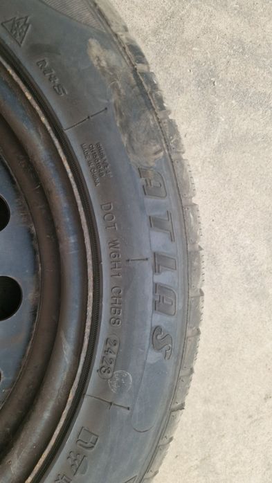 Летни гуми  Nokian 205/55/16 - R16, зимни гуми Atlas 205/55/16 -R16