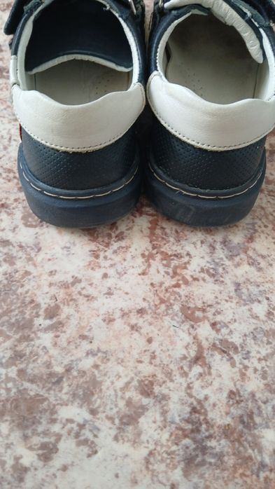 Макасины для мальчика кожа