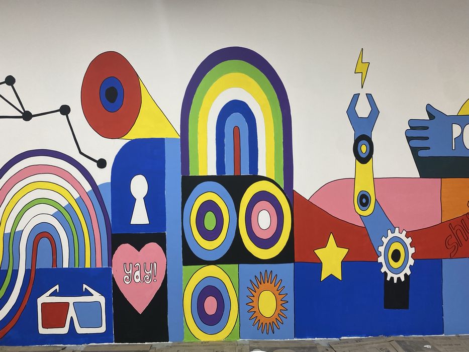 Роспись стен ручная работа краски