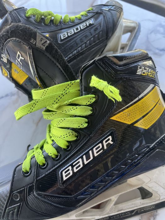 Вратарские коньки bauer super sonic