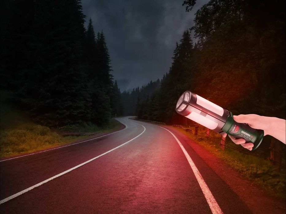 Lampa, lanterna de lucru cu LED, pliabila, acumulator, PREMIUM, NOUA