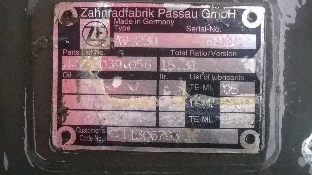 Punte fata pentru vola VOLVO L30, Dezmembrari utilaje