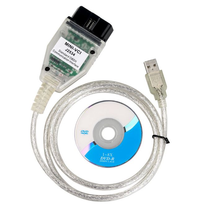 Interfata tester MINI VCI obd2 TOYOTA Techstream 2024