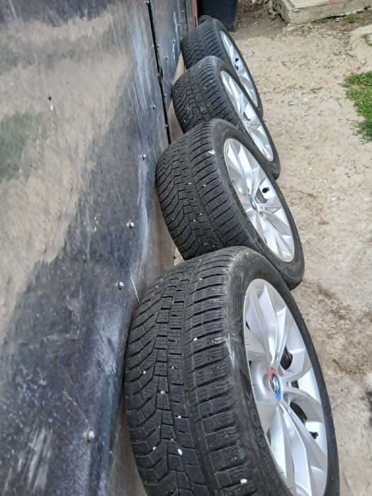 Jante Aliaj R17 Originale BMW Cu Anvelope DOT 2024