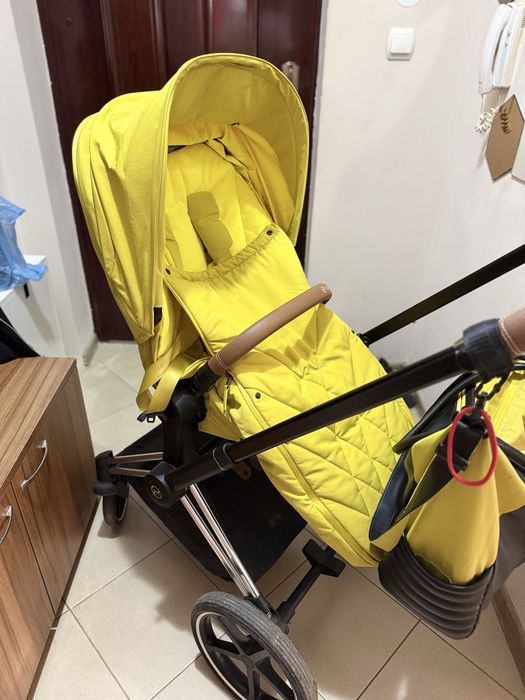 Cybex Priam 4 Mustard Yellow комплект