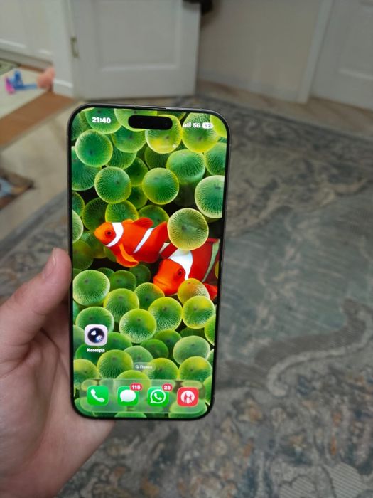 Iphone 16 pro max 256 гб 92%зарядка