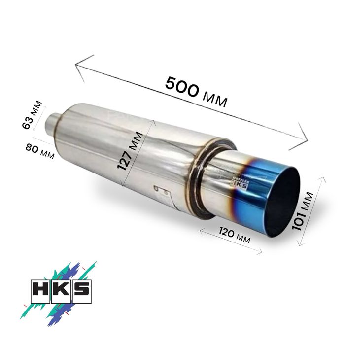 Распродажа ! Глушитель HKS 63/101