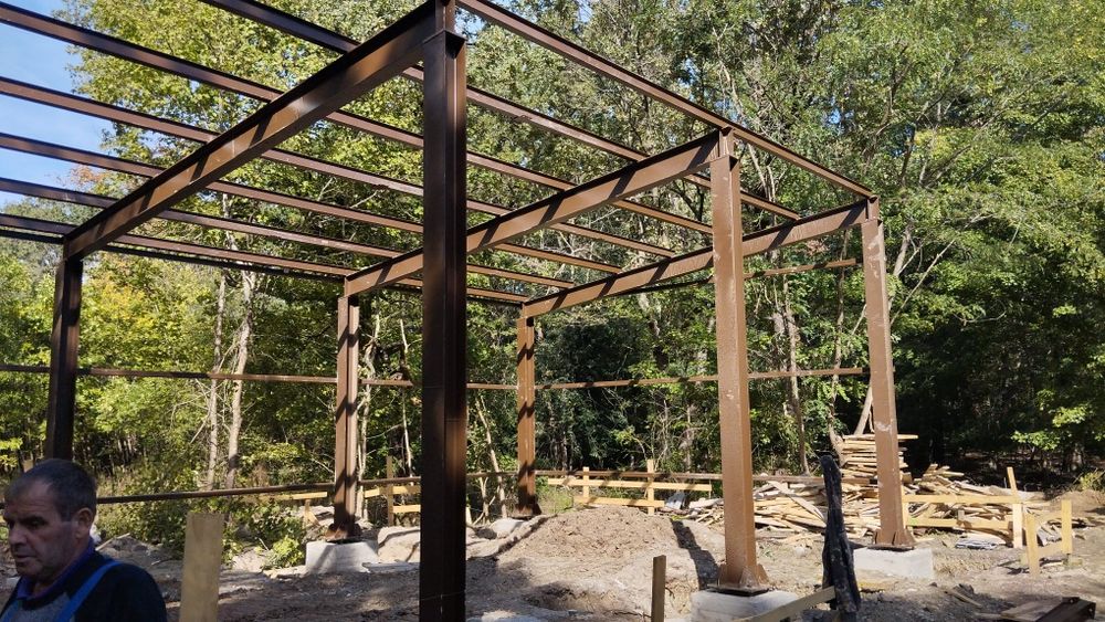 Montaj Panouri Sandwich Si Structura Metalica