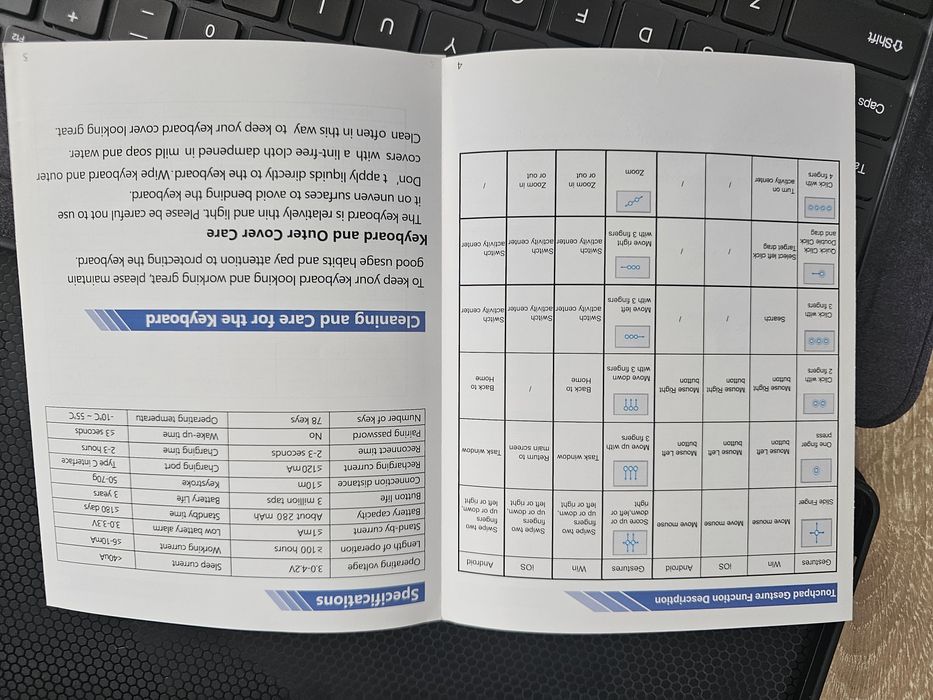 Tastatura Bluetooth pentru Samsung Galaxy Tab S9 Ultra + husa tabletă