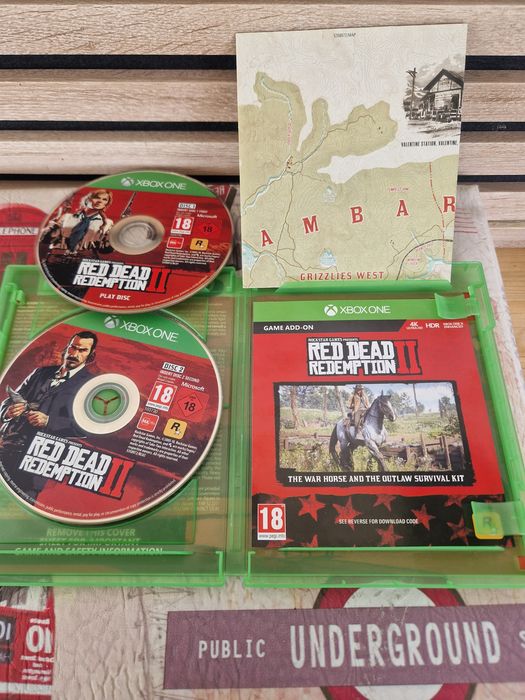 Red Dead Redemption 2 Xbox One (2 Discuri + Hartă inclusă)