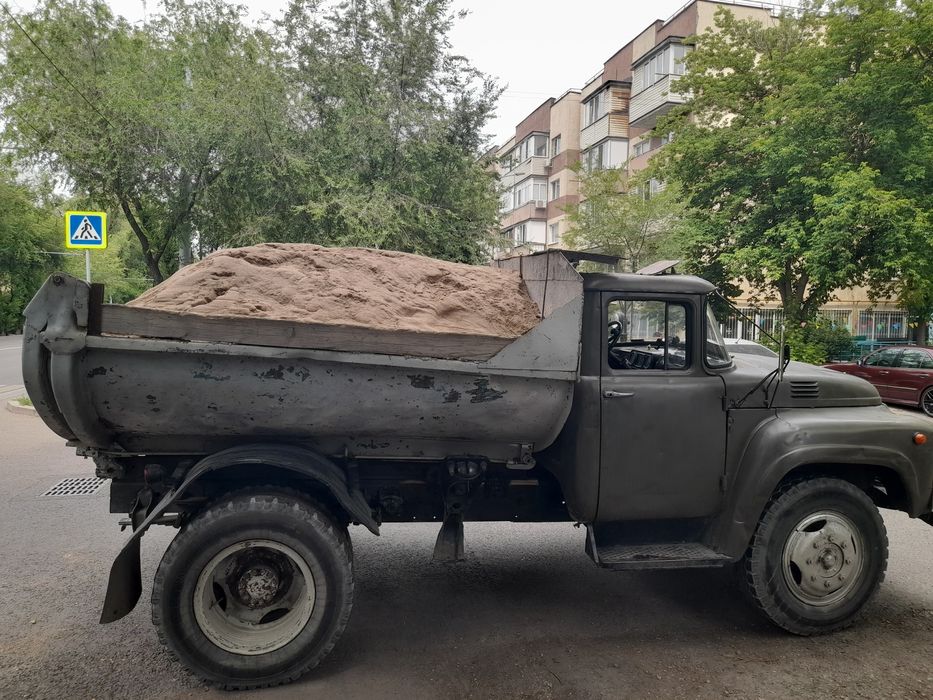 Доставка зил. Песок,отсев, сникерс, щебень