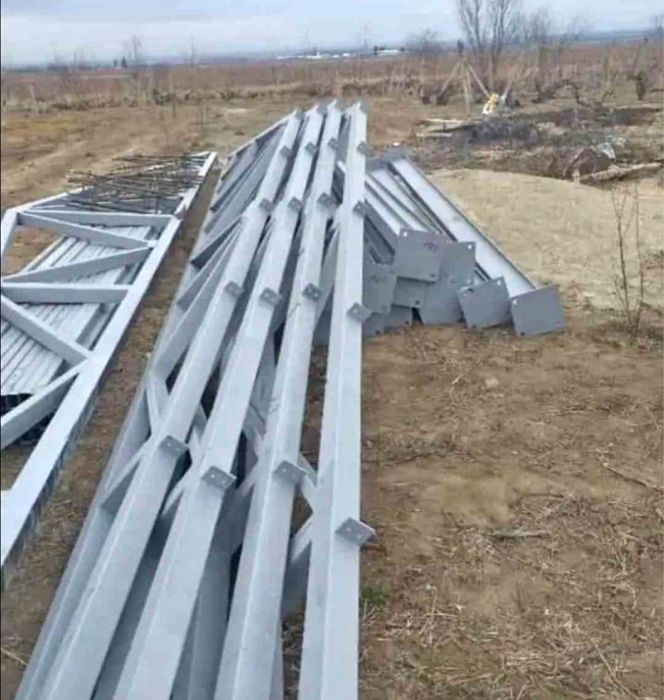 Vand structura metalica 6x20x4