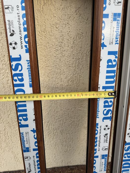 Doua panouri fixe stejar auriu