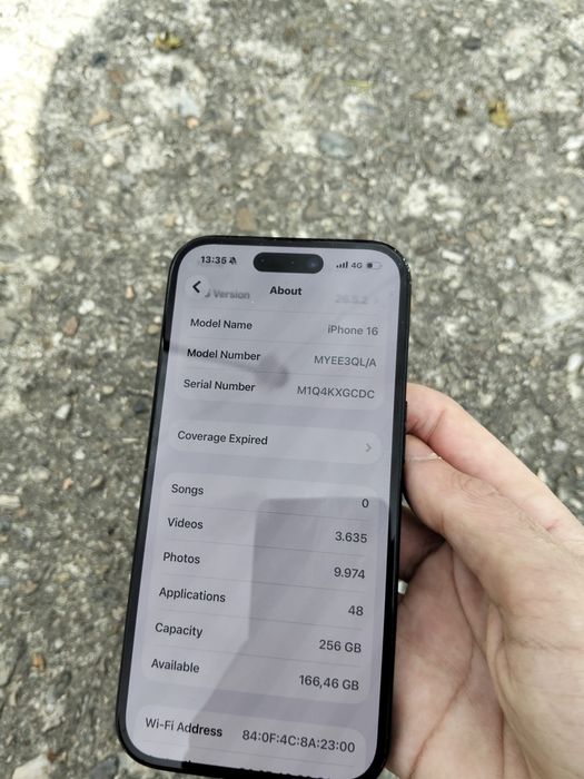 iphone 16 256Gb
